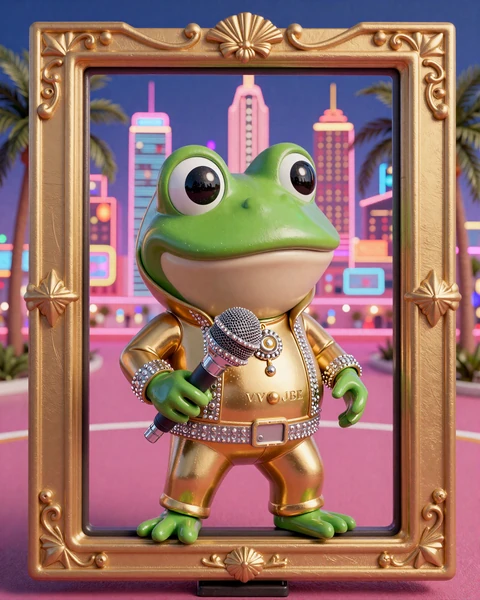 Elvis Frog in Vegas Slot von BGaming Hold and Win Feature